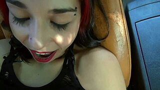 Lilith sucks cock hard!