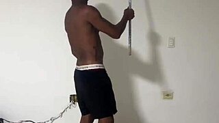 Hetero painter receives unexpected payment from endowed guy