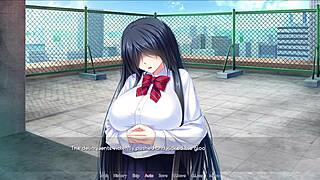 Bullied Bribe Ep1 - grabbing those huge anime tits!