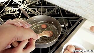 Stepmom sucking with boobs out 😍