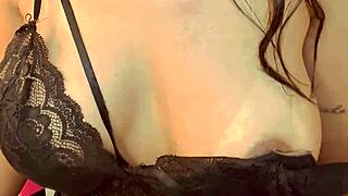 Cute University Student Filmed at Nighttime Meeting