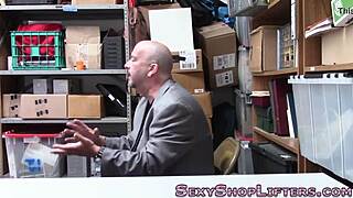 Brunette Teen Criminal Caught with Small Tits in Hardcore Action