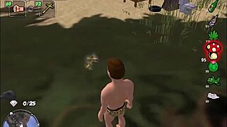 I explored the carrothead cutie's big tits and ass in Bonetown Vacation