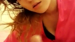 Brunette Gives Intense Pov Blowjob