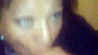 Wife cheats by sucking cock and swallowing cum intensely