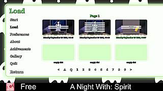 A night with spirit in dating roleplay game