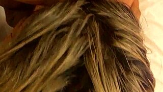 He took the naughty blonde to the motel and fucked her bareback with his big black cock.