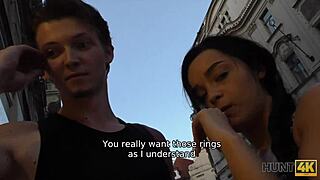 Hunt4k! Watch This Boy See His Slutty Girl Earn Cash with Her Body!