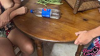 Sexy Blonde Niece with Big Ass Banged in Kitchen