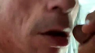 Friday toilet gagging with intense deepthroat action, wow!