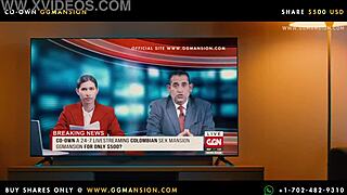 Blonde Babe Blowjob To Brunette Ggmansion