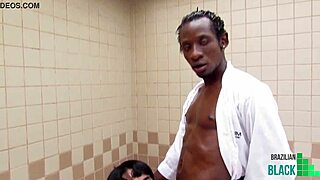 Watch this big black cock fuck Nicole Dantas hard in doggystyle, is she ready for the cum?