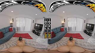 Virtual VR Fuck with Stepmom Carmela Clutch Doing Chores