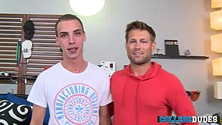 jordan thomas teases topping bobby clark with big cock