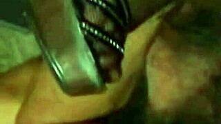 Fetish Babe Gives Handjob And Sucking While Doing Footjob