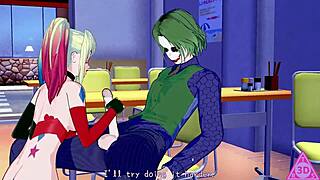 Harley Quinn Hentai Videos with Blowjob Handjob and Cumshot Gameplay