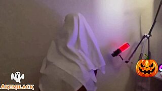 Halloween KK: Gay Lingerie Fun in Public Outdoor