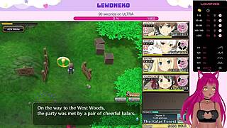 Vtuber Lewdneko, wanna see me play Evenicle part 10 with hot moans?