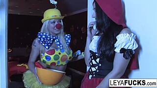 Red Riding Hood Gets A Rough Trick & Treat