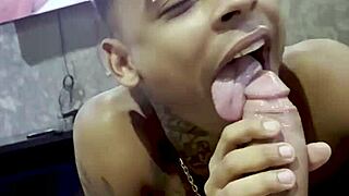 sucking my friend's big one