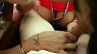 Cuban cock dominates in a wild foursome sex tape with latina babes