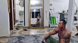 Woman interrupts my game, so I play in her ass to learn