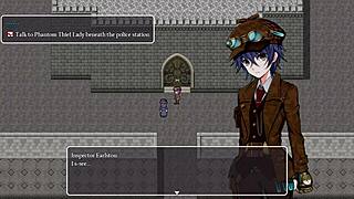 Cute girl finds strange item in man's box