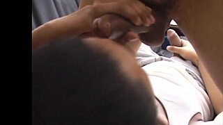 The latin guy with monster cock gets blown.