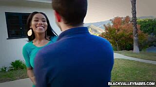 Jenna Foxx sucks rich white boy's monster cock deep