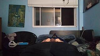 I Masturbate Locked in My Chastity Cage for Intense Pleasure. Can't Stop!