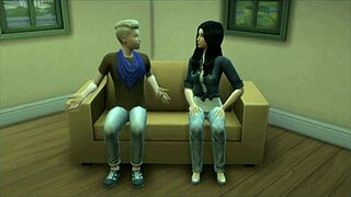 Bitch Bent Over in Doggy with Stepbrother