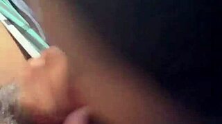 Brunette Slut Sucks Everything And Swallows All Cum