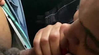 Brunette Slut Sucks Everything And Swallows All Cum