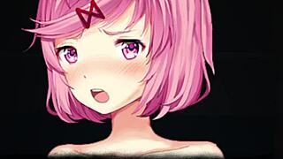Natsuki's Restroom Trouble Gets Provocative