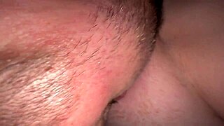 Redhead Girlfriend Orgasms Twice as Guy Performs Cunilingus, Sucking Every Drop from Her Shaved Pussy in Intense Session