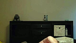 Scottybear cums hard in fleshlight during anal solo!