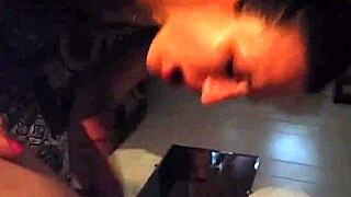 kate seems shy but she's sucking cock like a pro