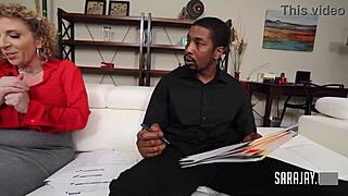 damn, i’m loving sara jay’s big tits while banging isiah maxwell’s thick rod