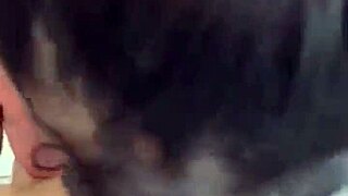 Mature indian woman gives best blowjob to amateur guy in interracial oral session leading to orgasm