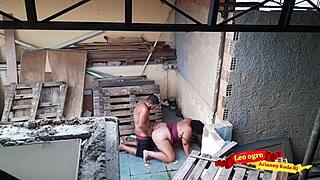 Who fucks their sexy sister-in-law on the terrace outdoors?