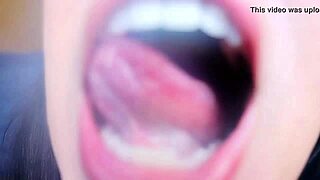 hey, wanna see my wild mouth fetish up close? 😜