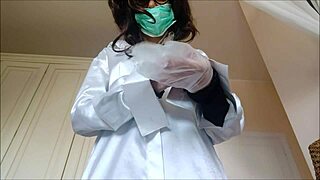 Dr. Smith dives deep into vagina for thorough gyno exam