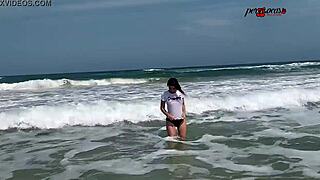 I walked naked on southern beaches after delicious sex with african beauty