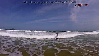 I walked naked on southern beaches after delicious sex with african beauty