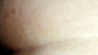 my wife in amateur homemade video