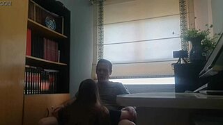 Stepmom Fucks Her Masturbating Stepson!