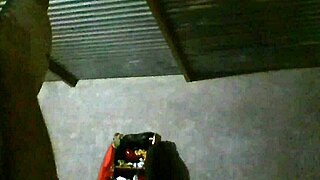 Hey, why am I upside down trying to tie my wrists like this?