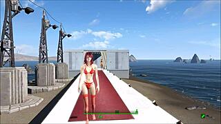 Fallout 4 fashion sexy lingerie showcase