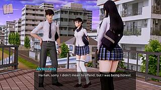 Academy 165 na aventura de hentai anime game