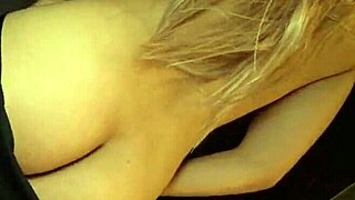 Big tits blonde oiled and masturbating in shower